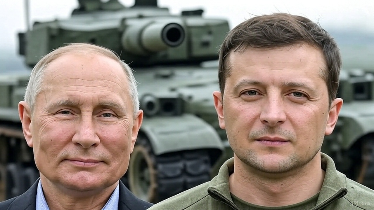 Putin and Zelensky